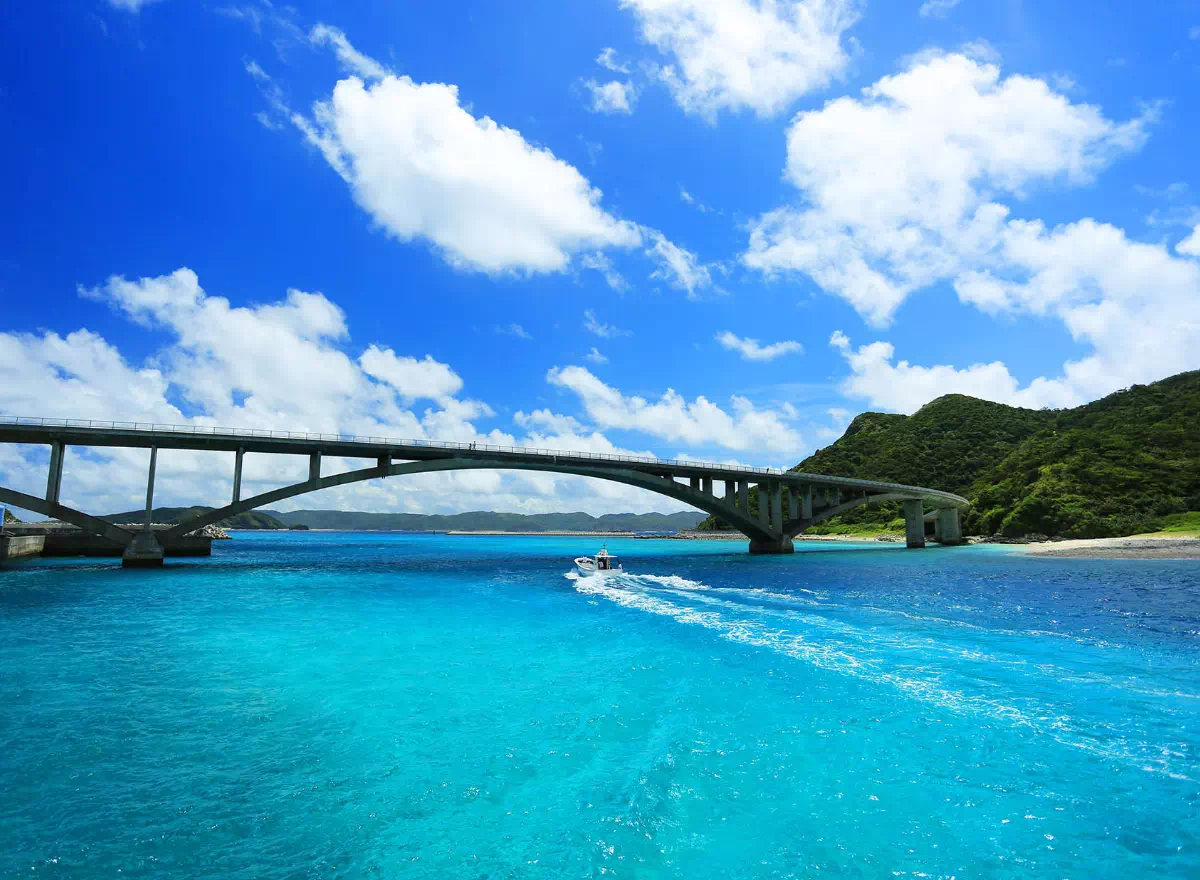 aka island kerama blue water