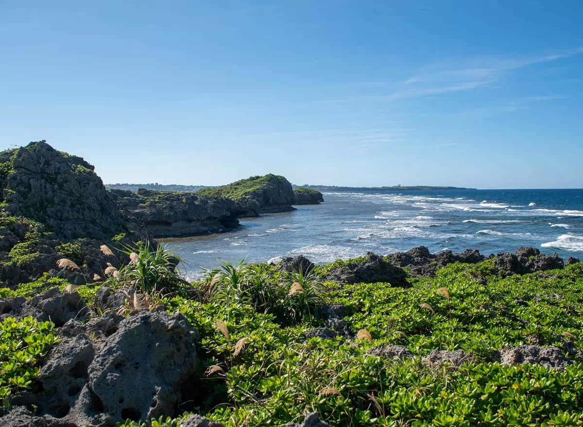 onna coast scenery