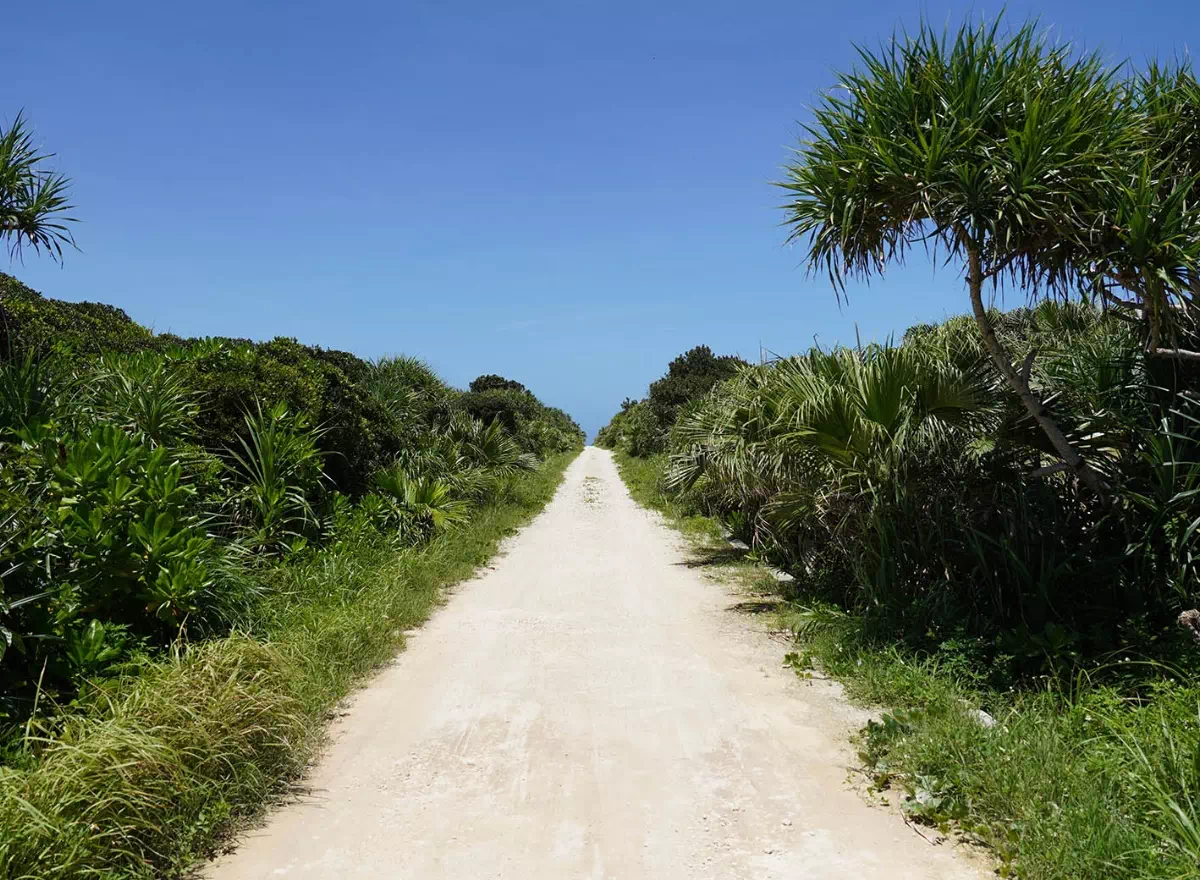 kudaka island road
