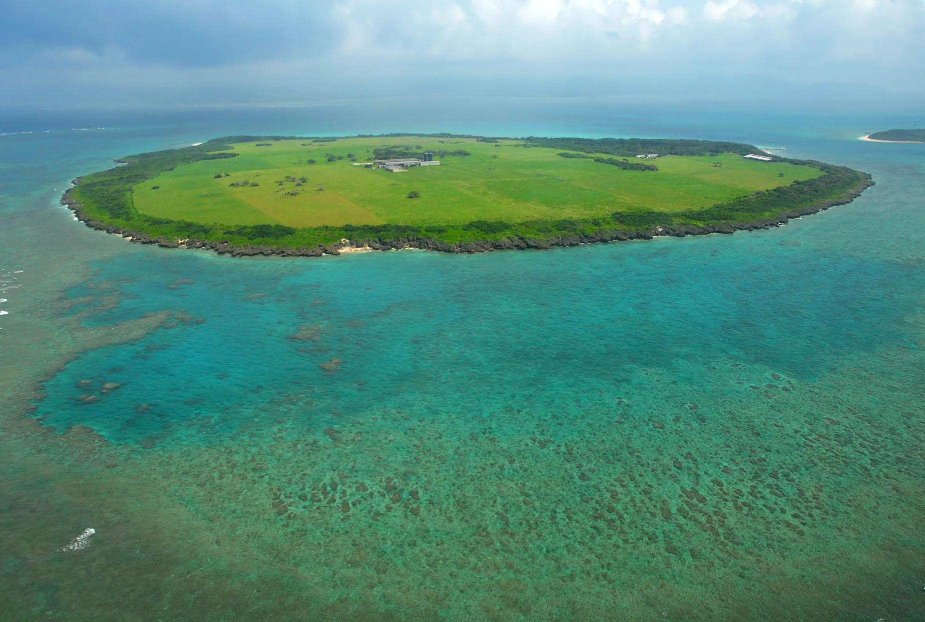 aragusuku island from above