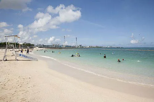 ginowan tropical beach okinawa