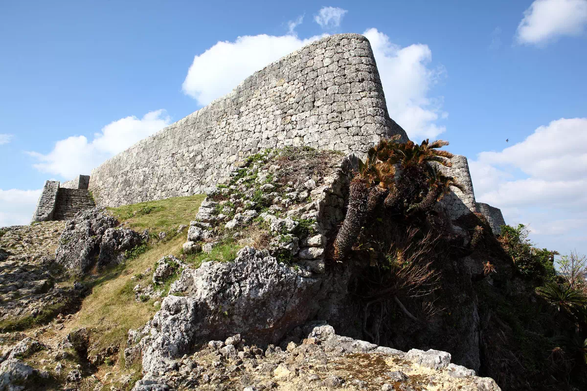 katsuren castle ruins structure