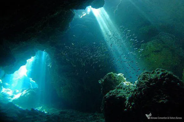zamami island cave nita