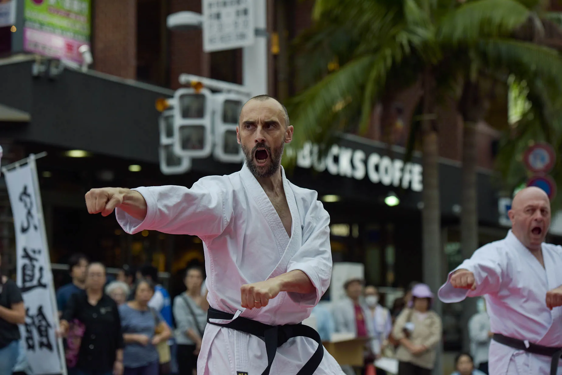 october karate practitioner