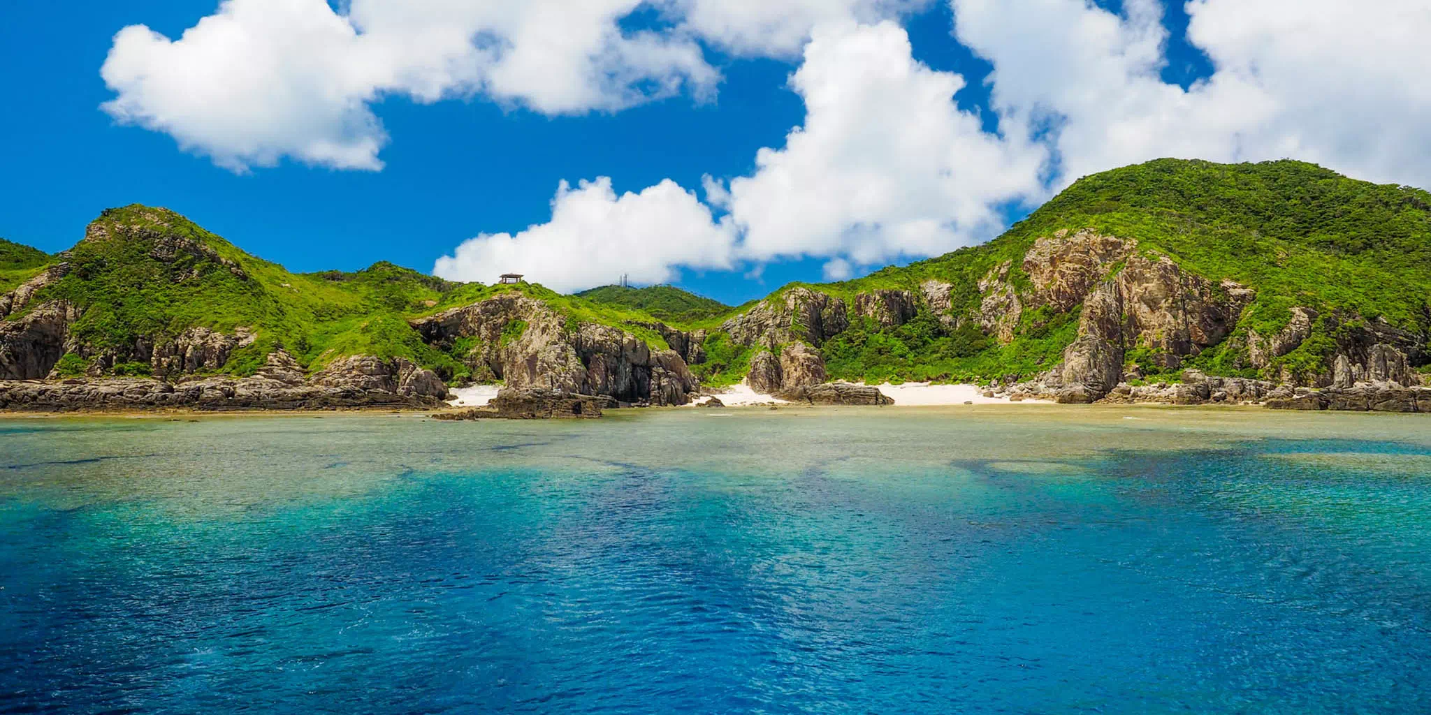 慶良間群島美景