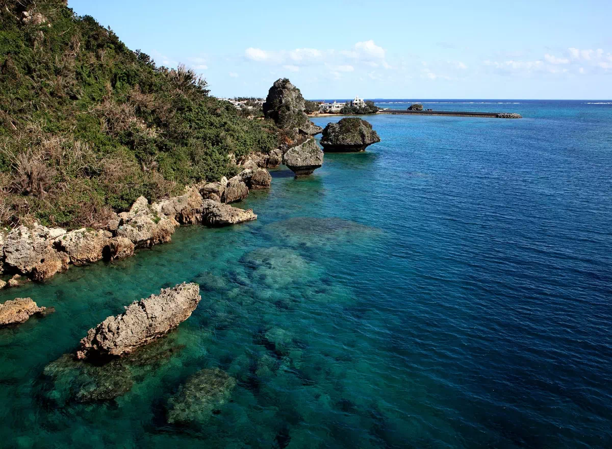 伊計島的海岸