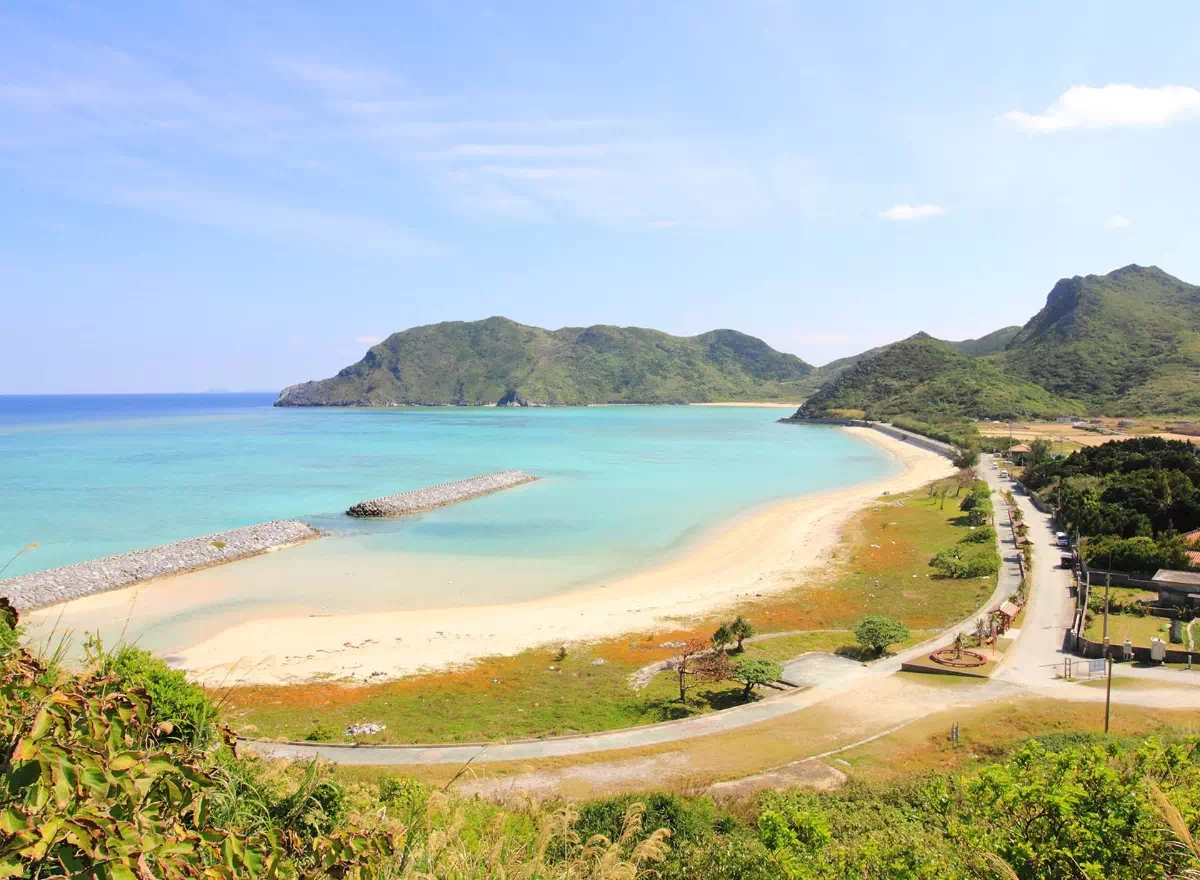 渡名喜島Agari海灘
