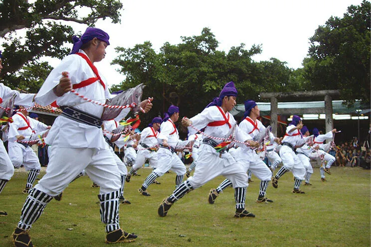 竹富島的取種祭