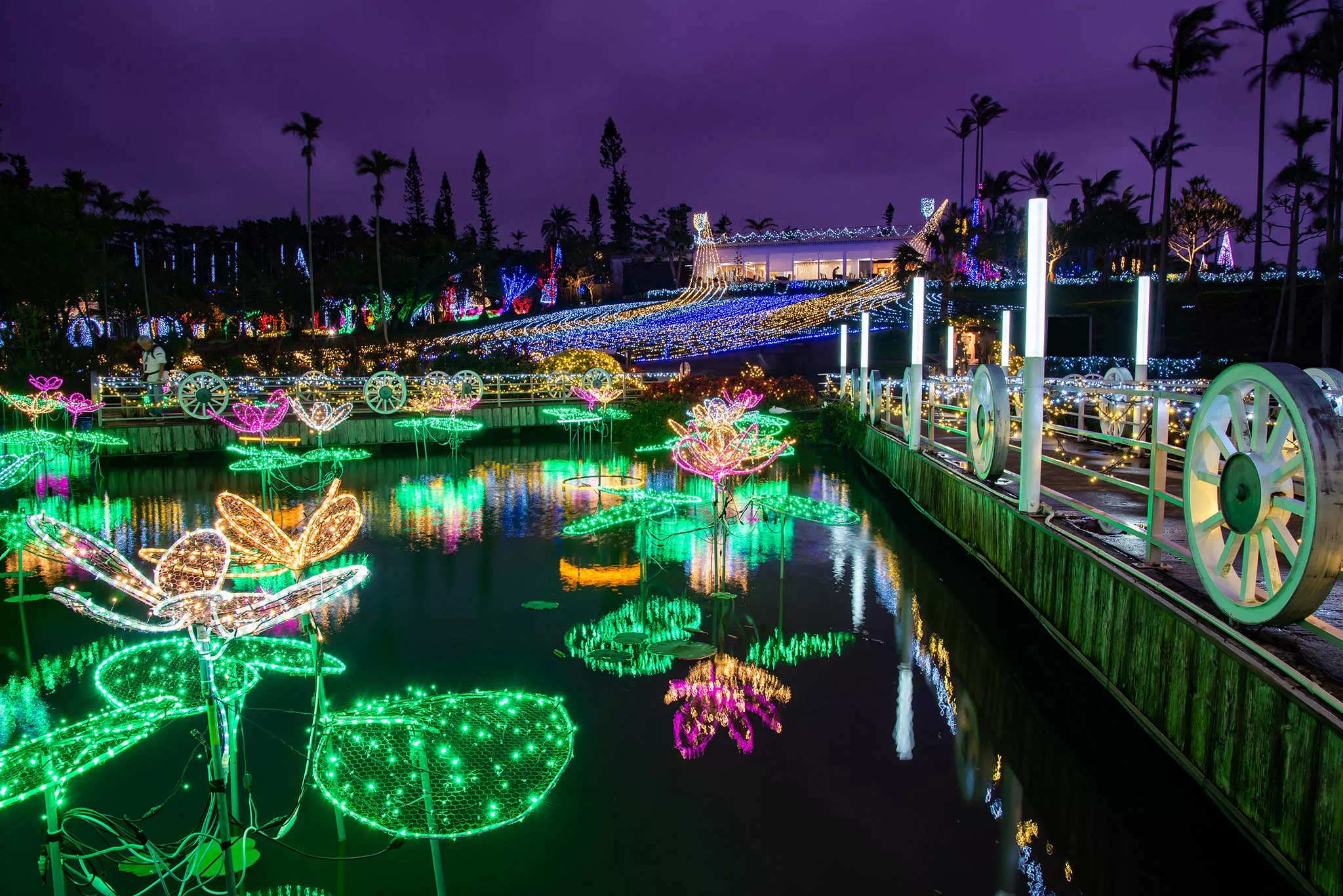 southeast botanical gardens illumination