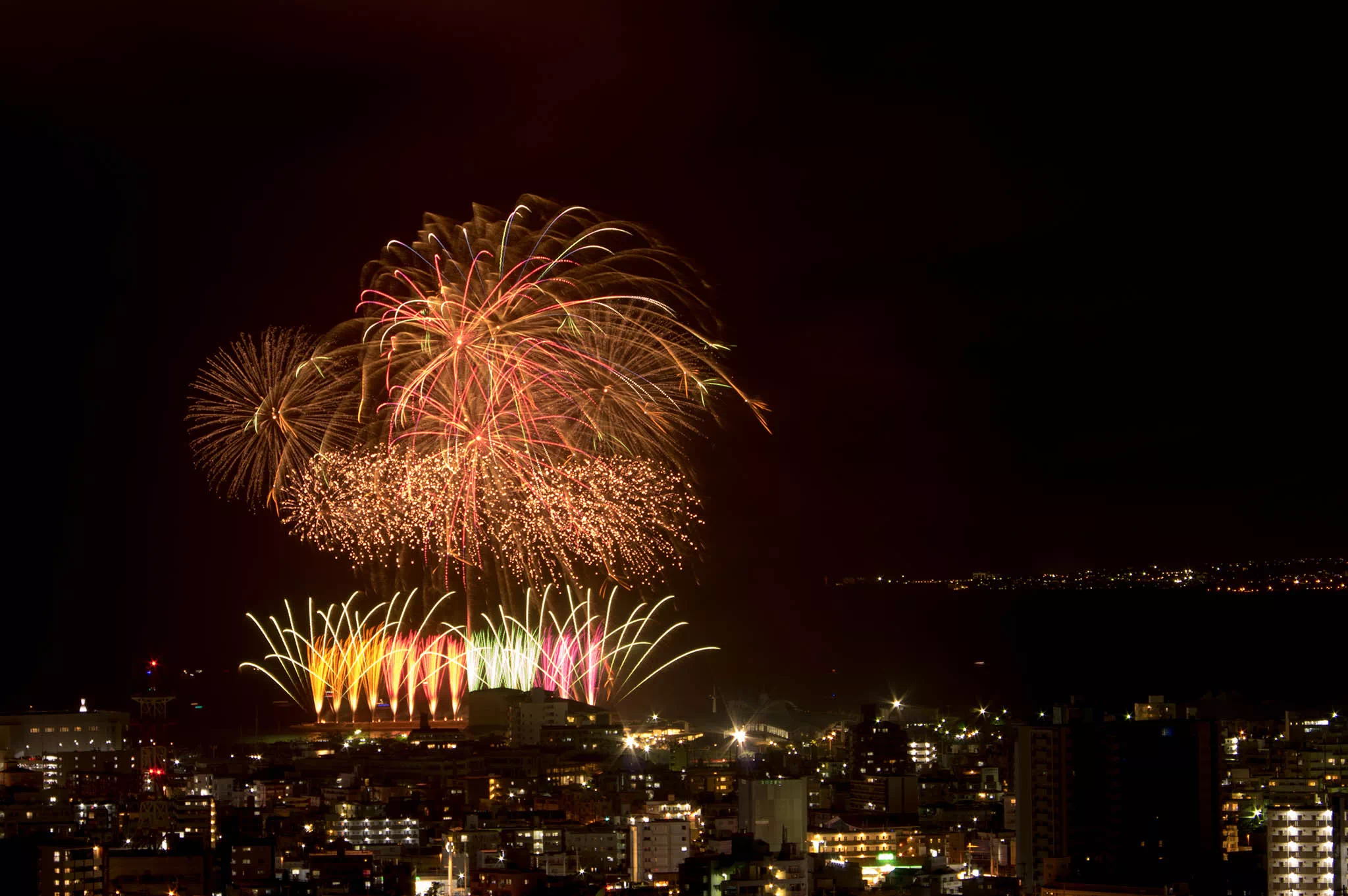 ryukyu fireworks festival