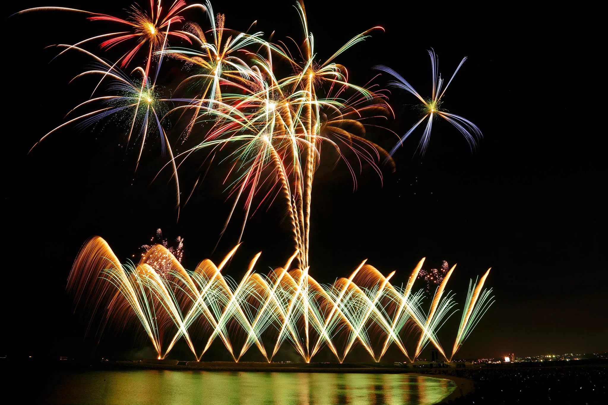 ryukyu fireworks festival