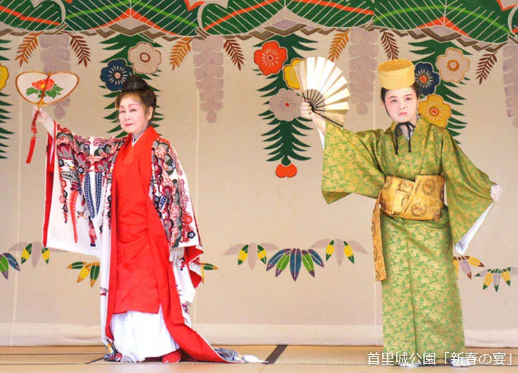 shurijo castle new years