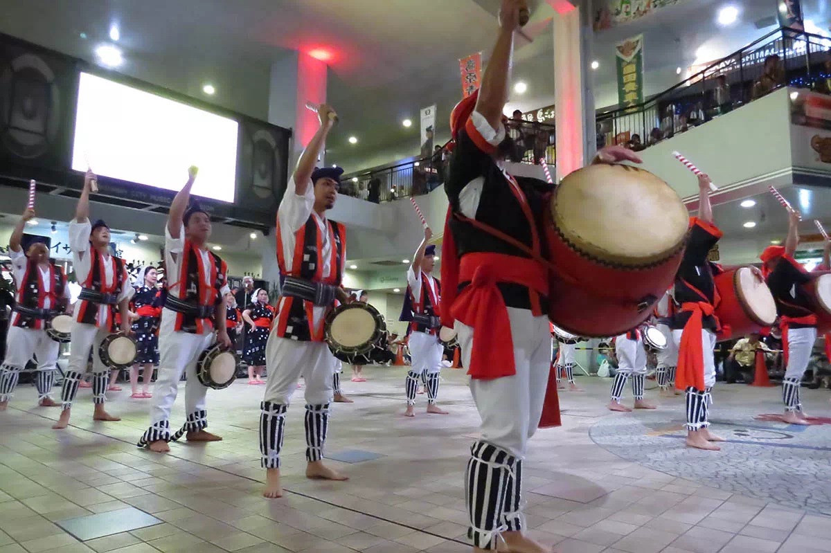june eisa night okinawa