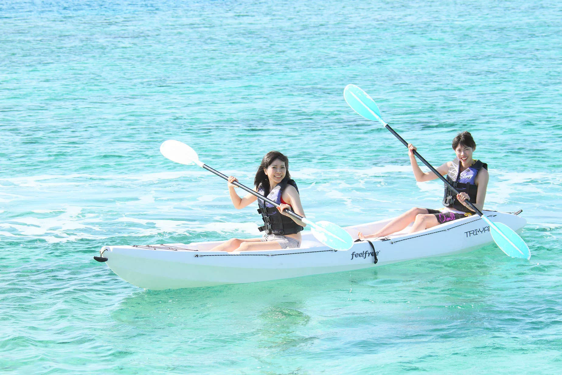 sea kayaking