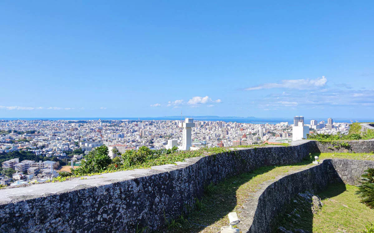 view from shurijo castle