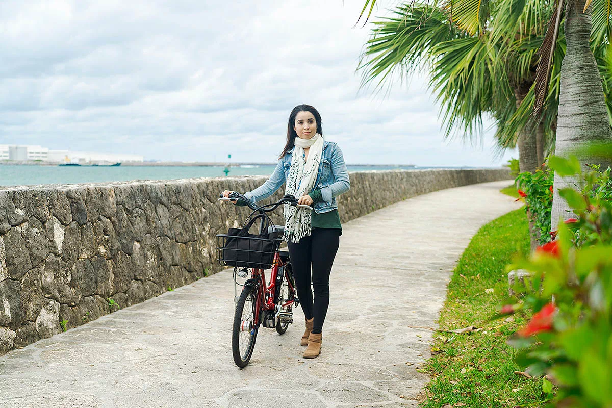 explore naha by bicycle