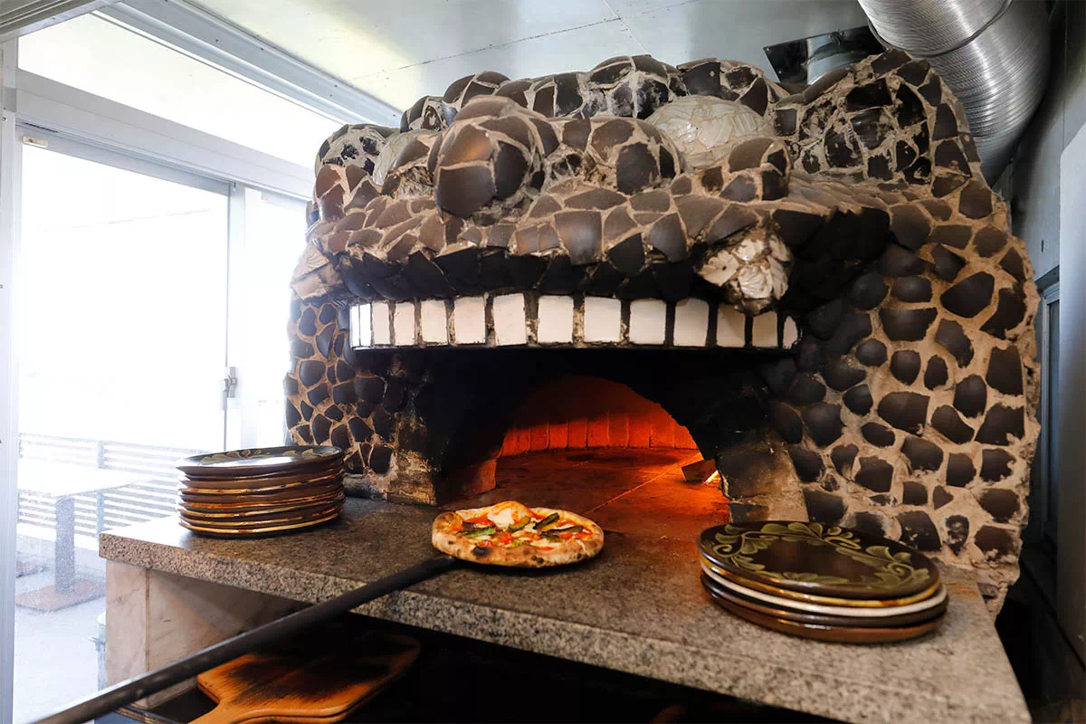 pottery cafe gunjo oven