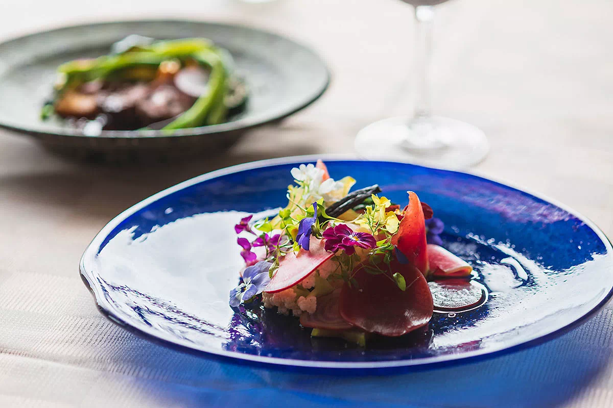 dishes by chef kinoshita