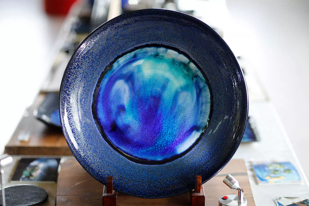 ocean inspired plate