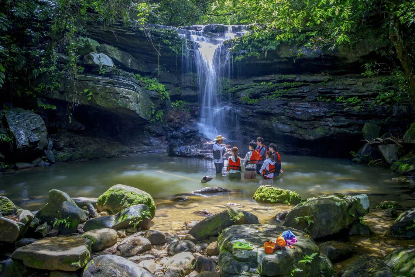 okinawa waterfall