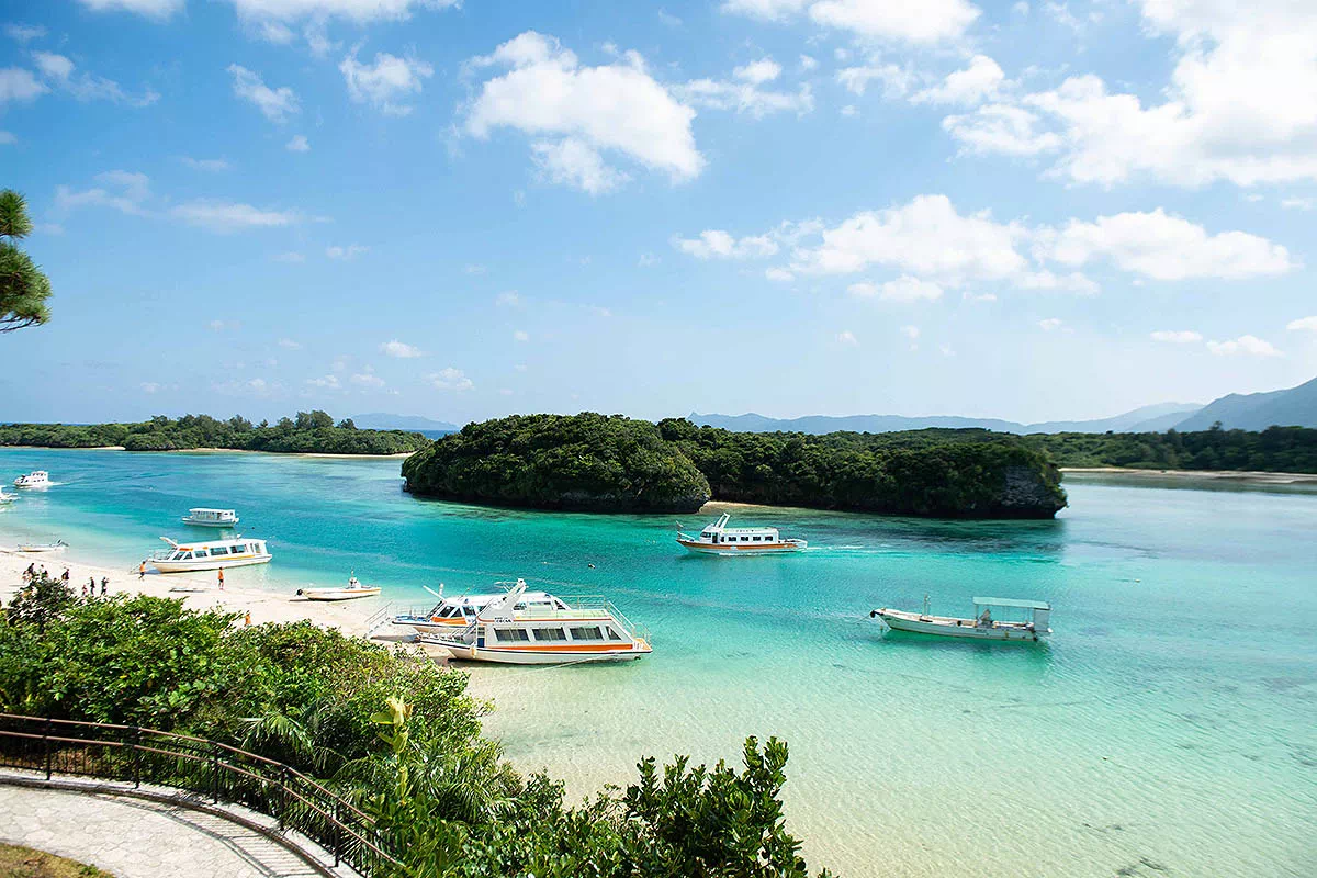 kabira bay clear waters