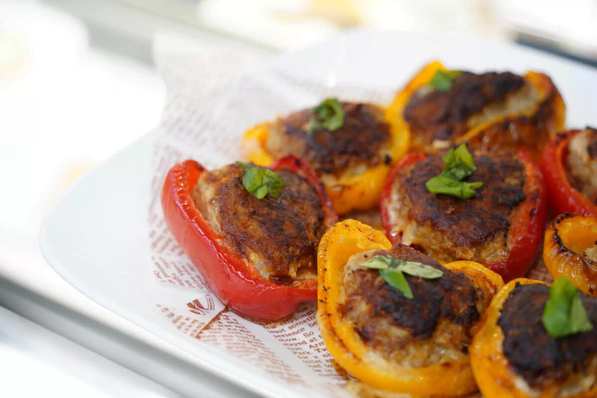 urumarche stuffed peppers