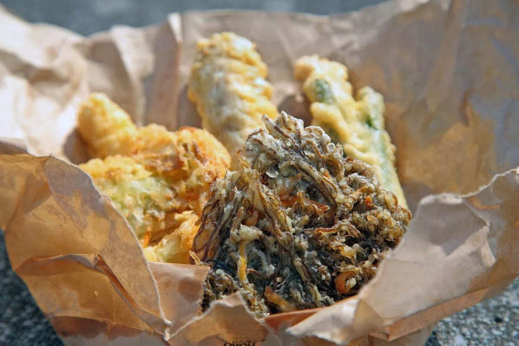 ojima island tempura platter