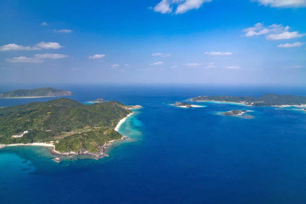 view from helicopter