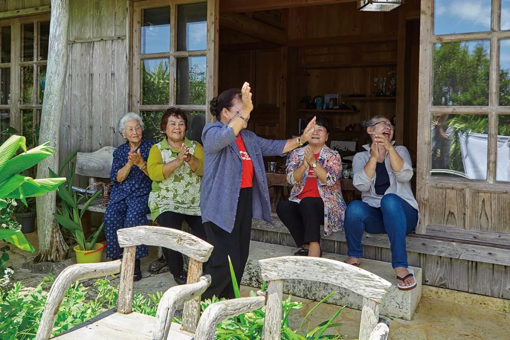 blue zone okinawa community
