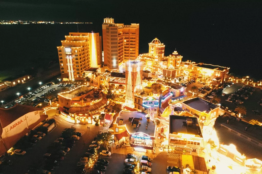 december okinawa night view